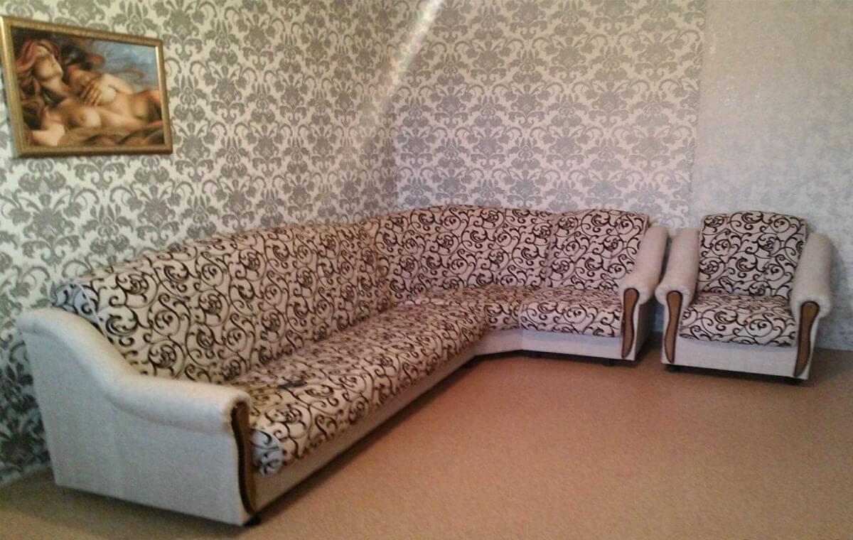 выполненные работы по ремонту и перетяжке мебели 