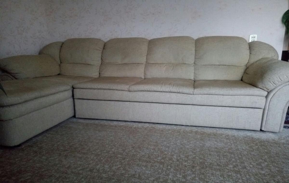 выполненные работы по ремонту и перетяжке мебели 